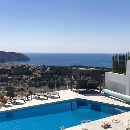 Casa Vida, Your With Panoramic Sea Views In Moraira. Villa *