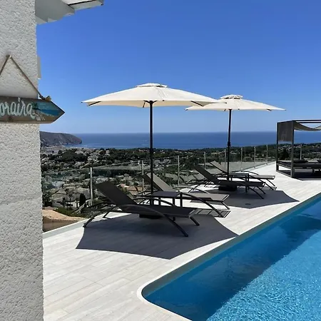Casa Vida, Your With Panoramic Sea Views In Moraira.