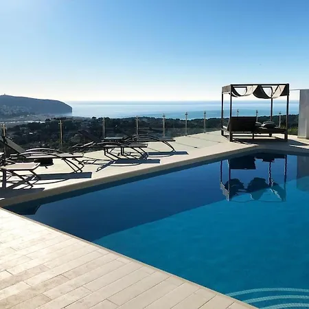 Villa Casa Vida, Your With Panoramic Sea Views In Moraira.