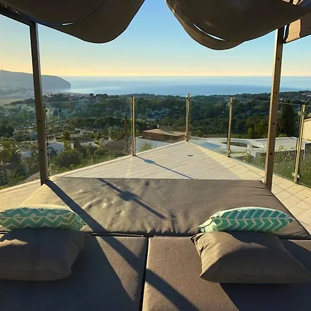 Casa Vida, Your With Panoramic Sea Views In Moraira.